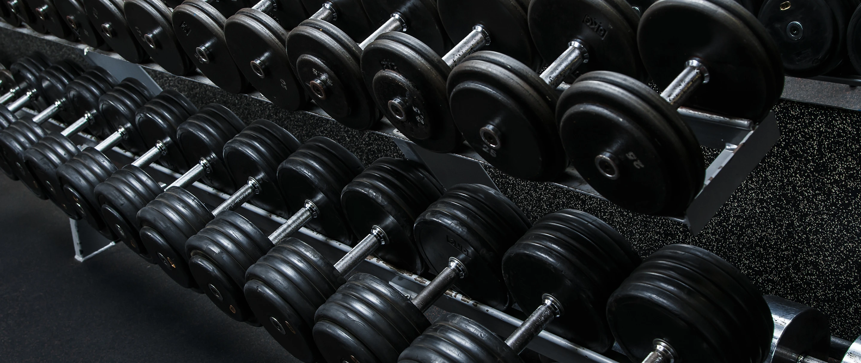 Picture of dumbell rack